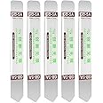 Hemobllo Spudger: 5pcs Ultra-Thin Stainless Steel Spudger, Thin Opening Pry Tool for Phone Tablet Opening Repair Electronic D