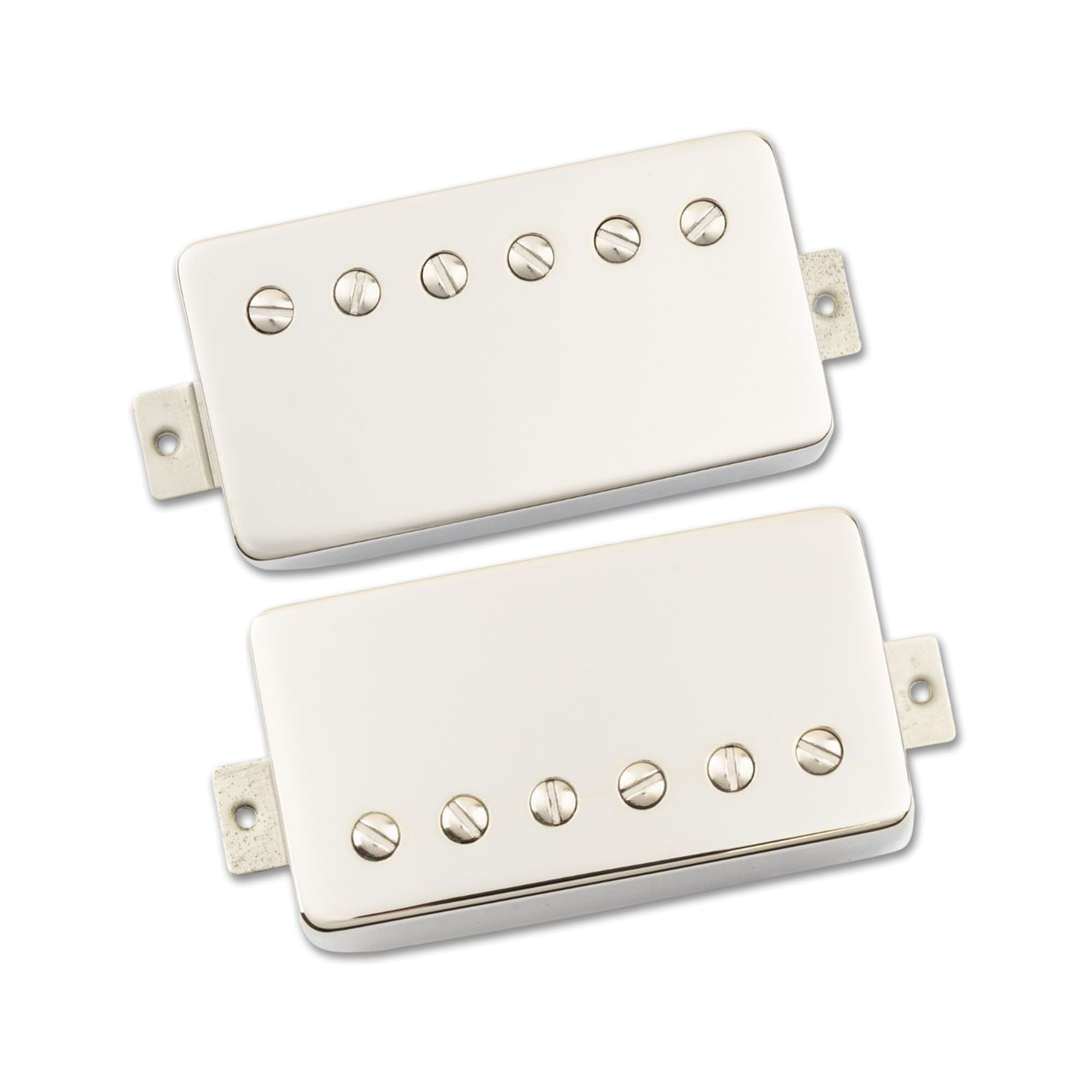 Tonerider Alnico 2 Classic Humbucker Pickup Set, Nickel, 50mm Spacing - Alnico 2 Magnets, Vintage PAFs, Perfect For Clean And Overdrive, 4-Conductor Wiring, 5-Year Warranty