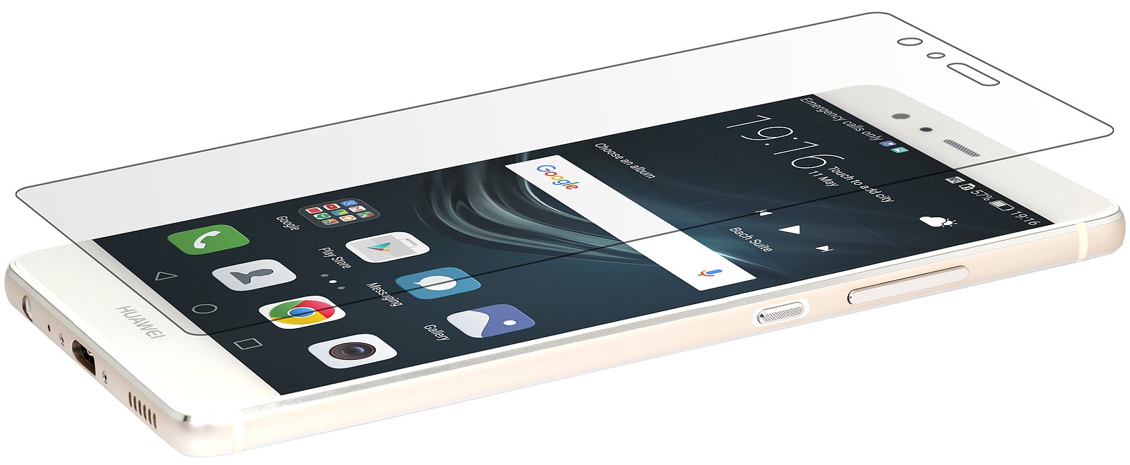 StilGut 2 x Tempered Glass Screen Protector for Huawei P9