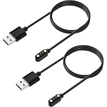 Câble Charge Magnétique Pour Montre TiMOVO - Compatible YAMAY, Letsfit, Umidigi - 3,3ft Noir - Charge Rapide