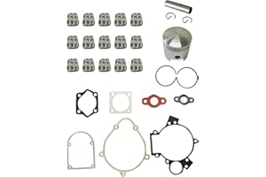 AKSGKGQ BSHWKP The Piston Set & Cluth Pads& Gasket Set For 66cc 80cc Motorized Bike