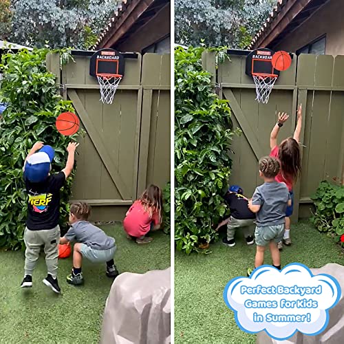 Moving Basketball Hoop Indoor for Kids and Adults Mini Basketball