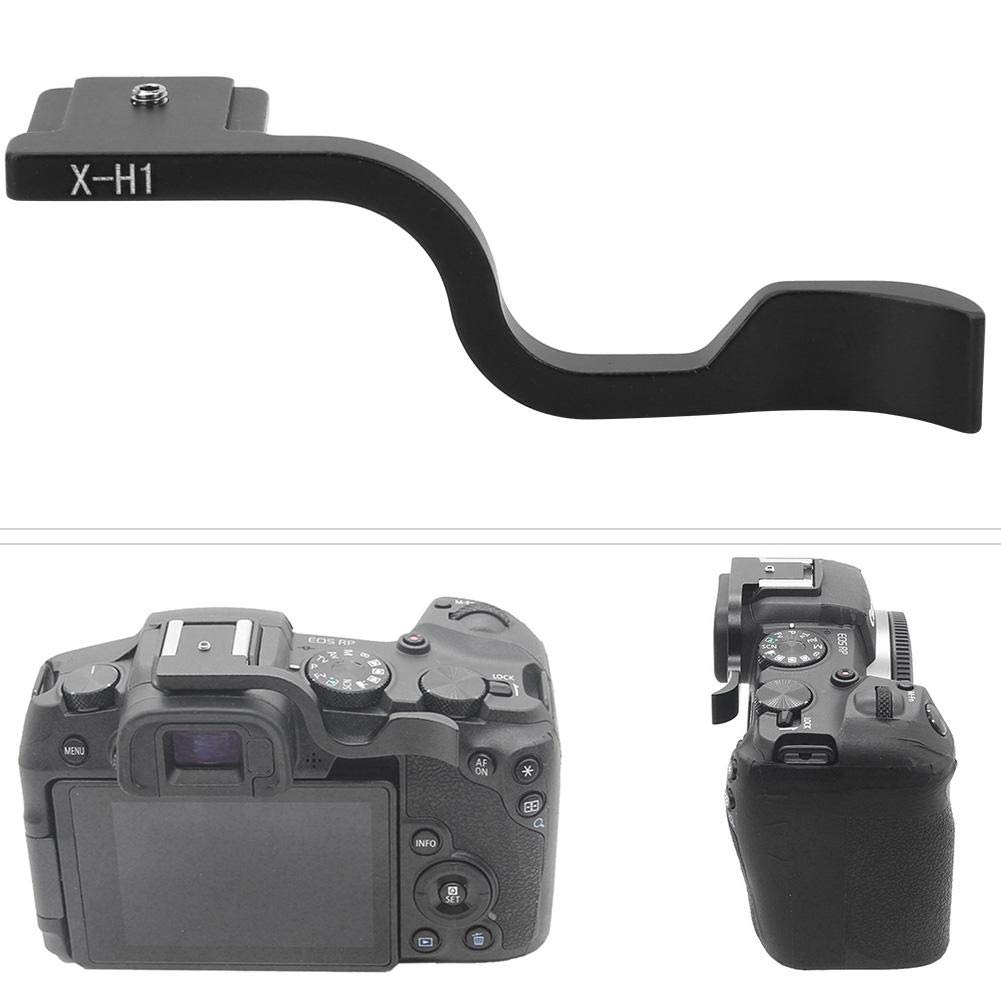 Camera Handle Thumb Grip, Photography Aluminum Alloy Metal Hand Accessory with Wrench for X-H1 Camera
