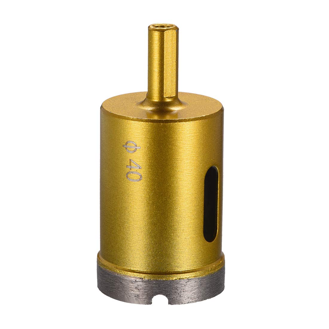 sourcing map 40mm Dry/Wet Hole Saws Diamond Core Drill Bit for Concrete Brick Block Stone Masonry Tile Glass