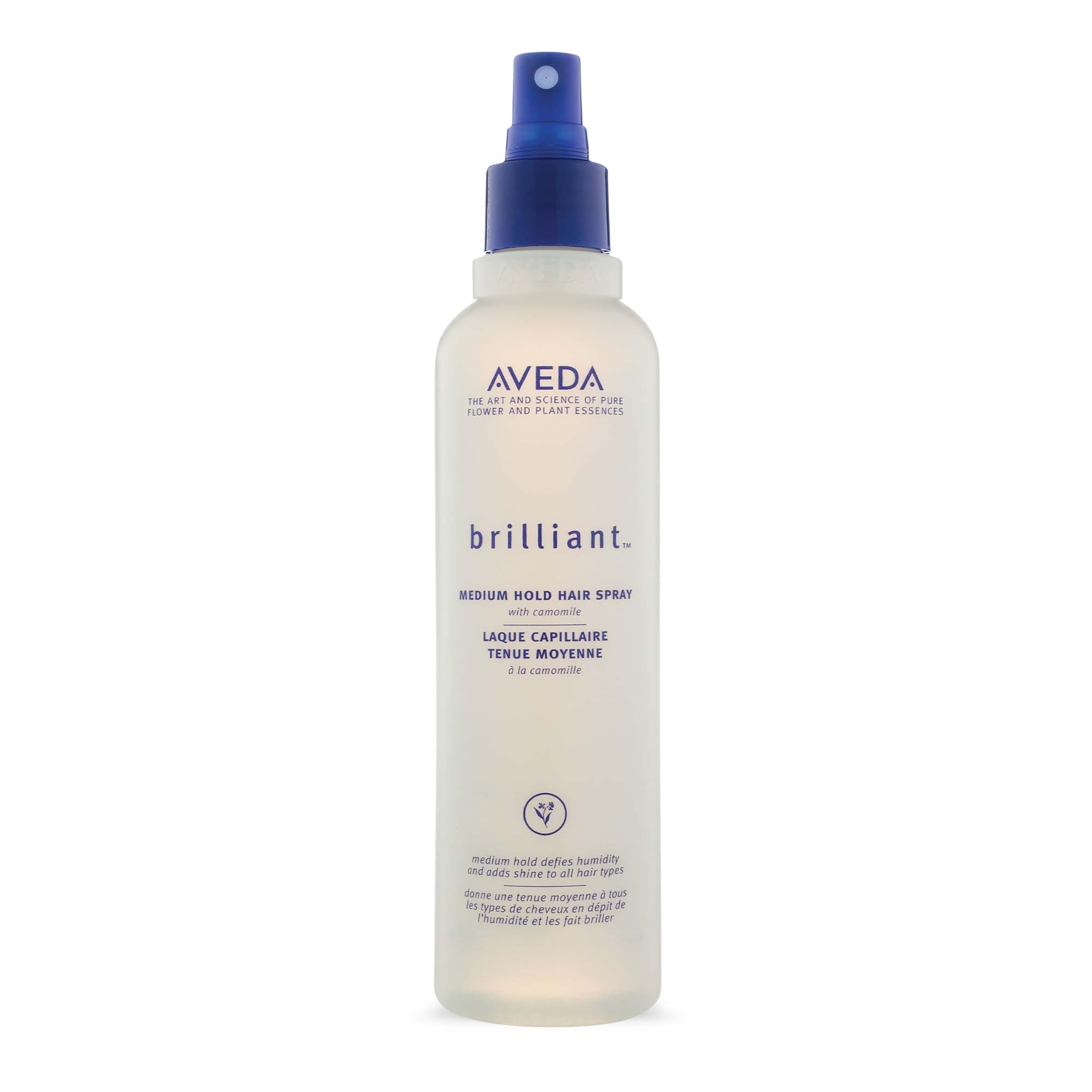 Aveda Brilliant Medium Hold Hair Spray | Non-Aerosol Hair Spray | Anti-Humidity | Adds Shine | for All Hair Types, 250ml