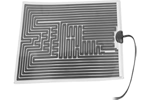 Adjustable Temperature Reptile Heating Pad Insulated Graphene Carbon Paste Under Tank Heat Mat Promotes Pet Health for Reptil