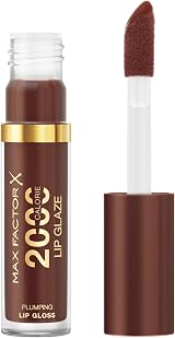 Max Factor 2000 Calorie Lip Glaze Chocolate Glow Lip Gloss Hyaluronic Acid