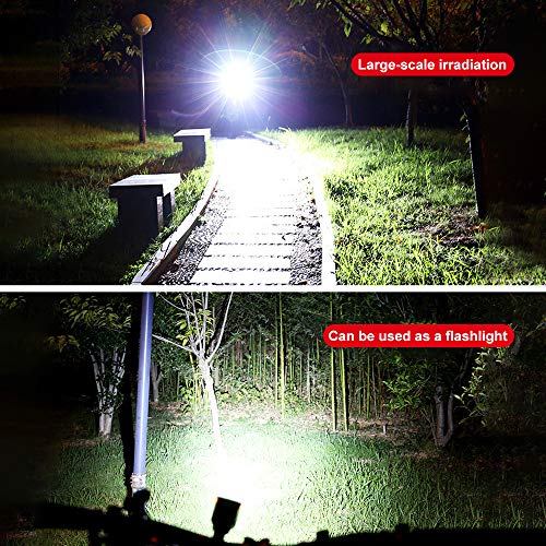SEANKEI Bicycle Headlight, Solar Bike Front Light Taillight High Bright Mountain Road Cycling Safety Commuter Flashlight with 3 Modes, Waterproof Bike Light