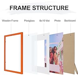 Vittanly 11x14 Picture Frame, Display Pictures 8x10