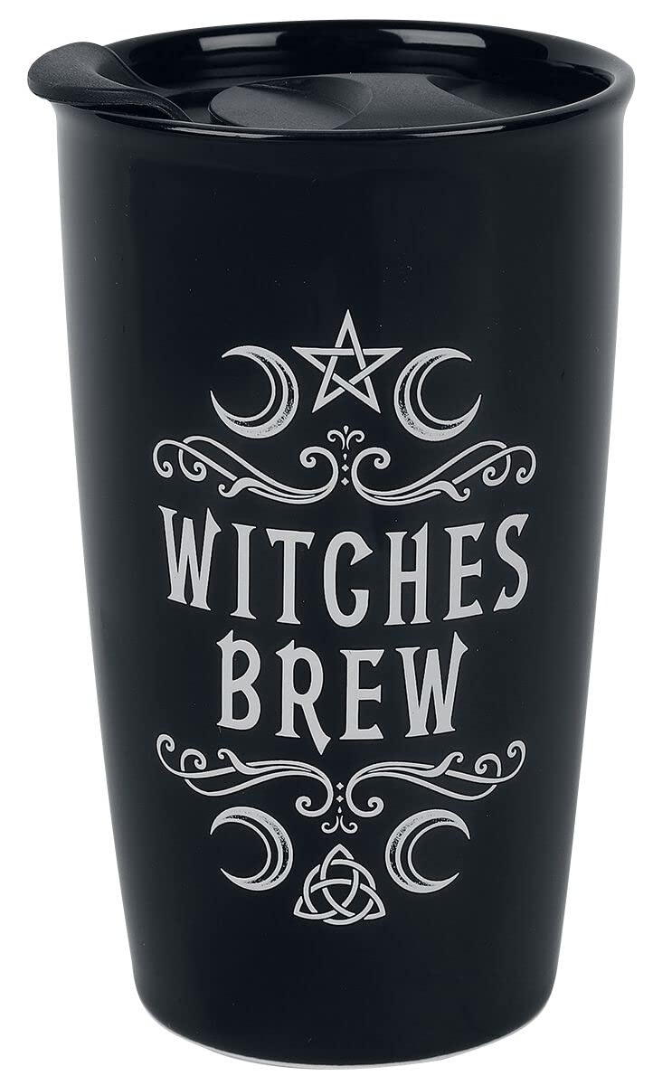 Alchemy Witches Brew Travel Mug England Gothic Cute Double Walled Insulated