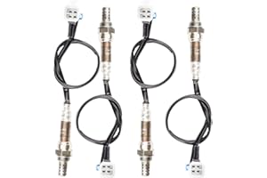 higherbro 4PCS Oxygen O2 Sensor for 2003 2004 2005 Chevrolet Chevy Tahoe 5.3L; 2003-2005 GMC Sierra 1500 5.3L Upstream + Downstream