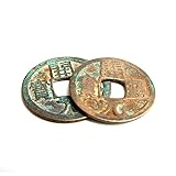 Wixine 2Pcs Chinese Ancient Kai Yuan Tong Bao