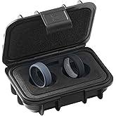 The Ridge Silicone Wedding Band for Men - Silicone Ring for Men - Beveled Edge, Dual Band Design - Mens Rubber Wedding Ring