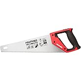 HAUTMEC 14 Inch Universal Hand Saw - 11 TPI Fine Cuts Wood Saw - Universal Handsaw for Wood,Laminate and Plastic - Crosscut S
