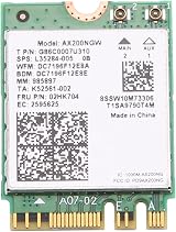 ATOZS Wi-Fi 6 AX200NGW NGFF M.2 2.4Gbps Dual Band Bluetooth 5.0 Card view 2