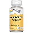 SOLARAY Quercetin with Bromelain and Vitamin C - Immune Support Supplement - Antioxidant and Heart Health Complex with Quercetin 500mg and 1235mg VIT C - Vegan, 60-Day Guarantee, 30 Serv, 60 VegCaps