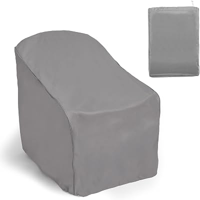 VonHaus Waterproof Garden Chair Cover 420D Oxford H90xW70xD88cm