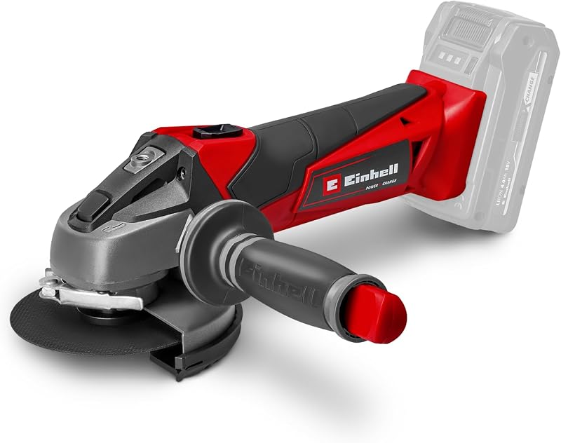 Einhell 18V Cordless Angle Grinder TE-AG 18/115 Li Solo 115mm Power X-Change