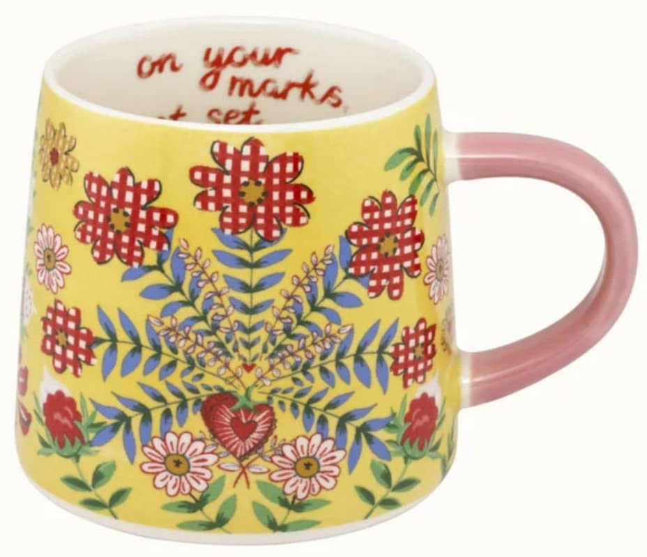 Cath Kidston Great British Bake Off GBBO Yellow Show Stopper Billie Mug