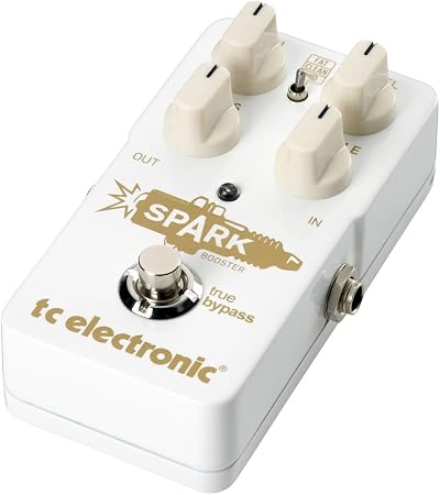 TC Electronic Spark Booster Pedal with Gain Control and Active EQ