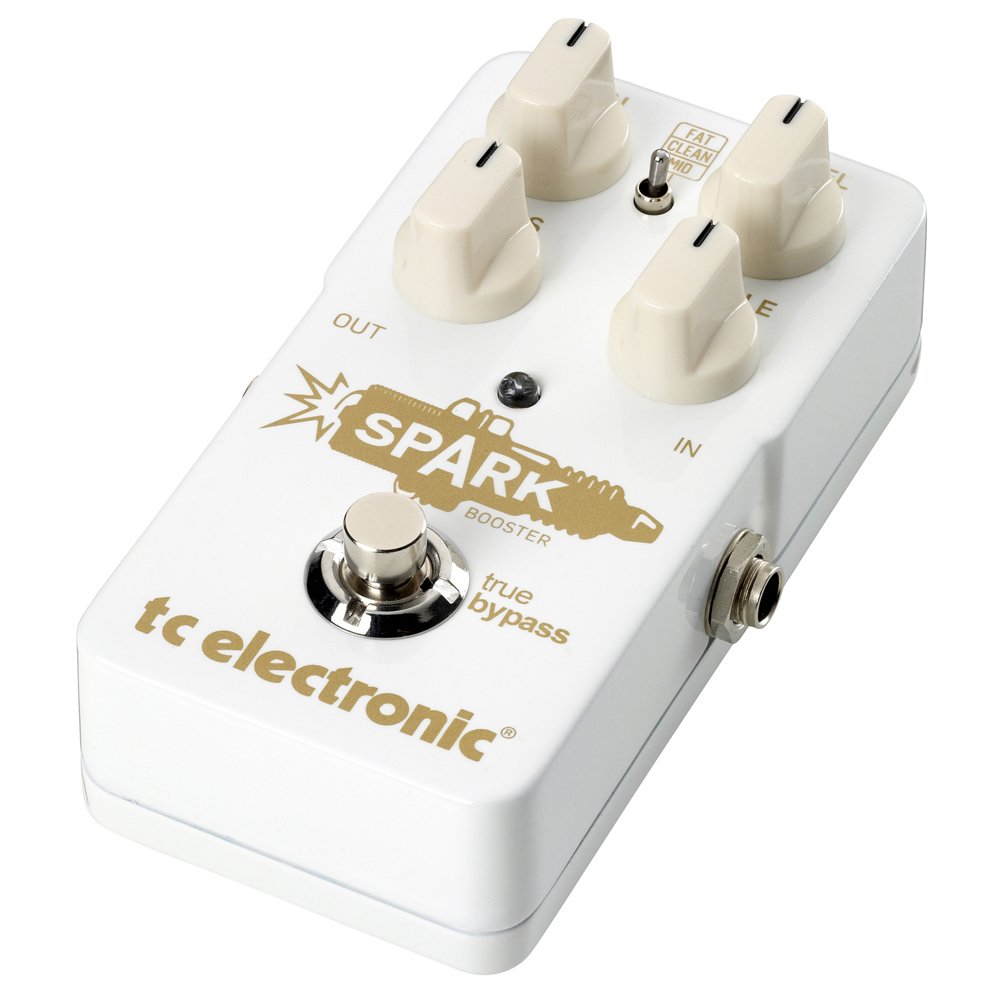 TC Electronic SPARK BOOSTER Awesome Booster Pedal with Gain Control and Active EQ
