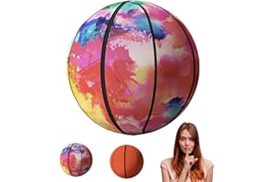 Fiopet 2026 New Silent Basketball, Silent Basketball Dribbling Indoor Foam Basketballs No Noise, Soundless Basketballs for Quiet Dribbling Indoor Training Size 3/5/7