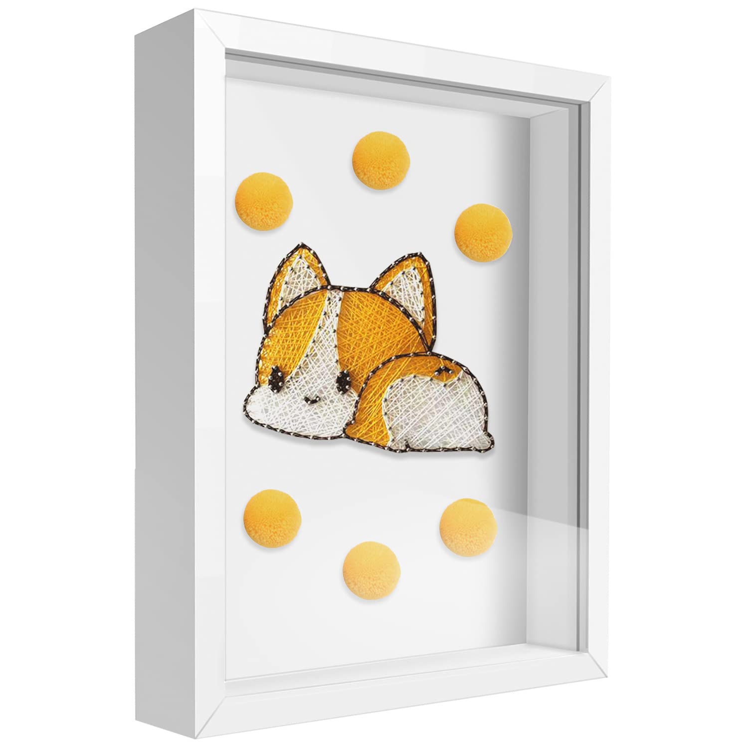 sunmeg 3D Shadow Box 4x6 Picture Frame Wooden Deep Box Display Personalised Photo Frames for Crafts, Anniversary, Wedding, Graduation