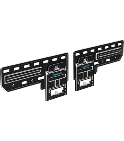 Amazon.com: Peerless SUF651 Ultra Slim Flat Wall Mount for 37 to  