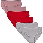 Women's Bikini Underwear, Underwear women pack, Breathable Stretch Comfort Hipster, Multipacks