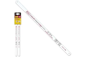 IVY Classic 28718 12" 18 TPI Bi-Metal Hacksaw Blades, Cuts Metal and Plastic, 2-Pack