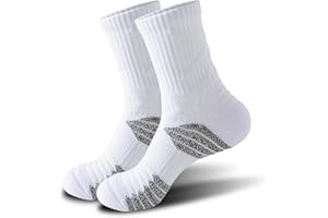 1 Pairs Mens Basketball Socks Running High Stockings Comfort Athletic Crew Socks Cushion Running Sock Performance Breathable 