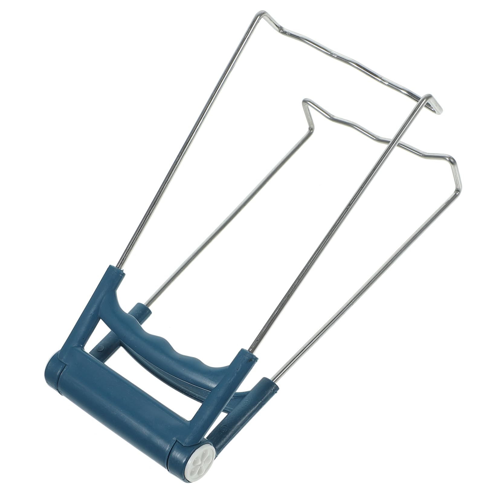 UTHCLO 2pcs Multifunctional Plate Gripper Clip Stainless Steel Hot Dish Lifter for Safe Handling of Pots and Bowls for Kitchen and Restaurant Use Smart Blue