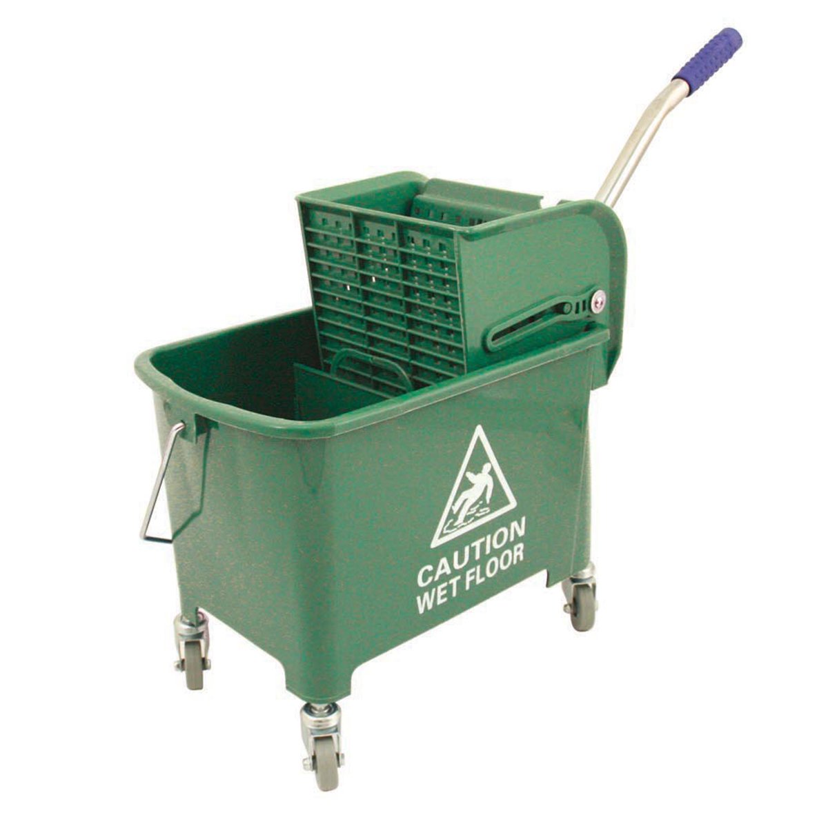 Bentley Industrial MB.20/G Mobile Mop Bucket, 20 L Capacity, Green