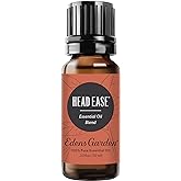 Edens Head Ease Essential Oil Blend- 100% Pure Premium Grade, Undiluted, Natural, Therapeutic, Aromatherapy, The Best for Diffusing, Skin, Face, Humidifiers 10 ml (.33 fl oz)