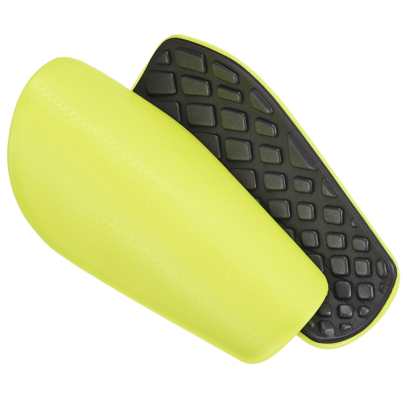 PATIKIL Soccer Shin Guards, Size S EVA Cushion Protection Sport Protective Pad for Youth Adult, Yellow