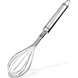 KUFUNG Kitchen Stainless Steel Whisk, Balloon Mini Wire Whisk, Egg Mixer, for Blending Whisking Beating Stirring Cooking Baki