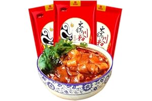 GDFFKS Winter Noodles, Sichuan Hot Pot Vermicelli 100% Sweet Potato Starch, Chewy Wide Vermicelli, Vegan, 14 oz (Pack of 2)