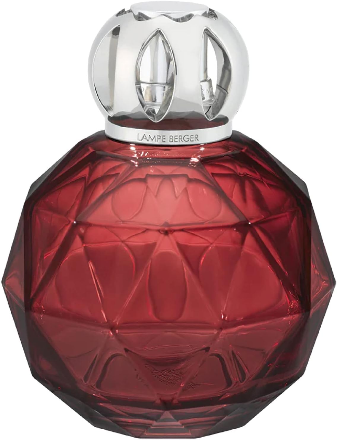 Oil Lamps & Accessories - MAISON BERGER - Lampe Berger Model Geode - Home Fragrance Lamp Diffuser - 5.2 x 4.4 x 4.4 inches (Paprika)