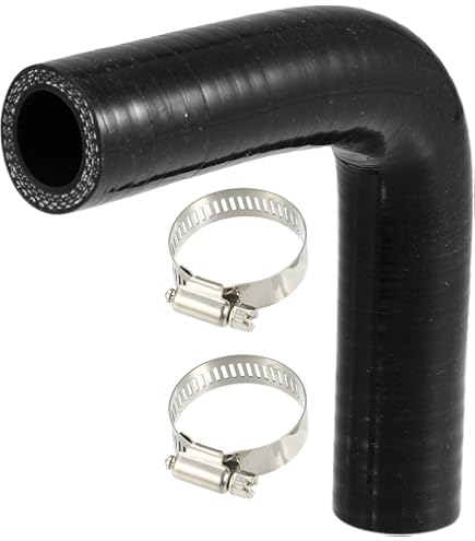 thumbnail image 2 of 5/8" ID Silicone 90-Degree Heater Hose For LS Swap – LS1 LS2 LS3 LQ4 LQ9 (with Clamps) 2 of 4