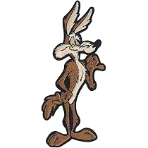 thumbnail image 2 of Looney Tunes Road Runner Running 4 Wide Embroidered Patch - Iron-On/Sew-On 2 of 6