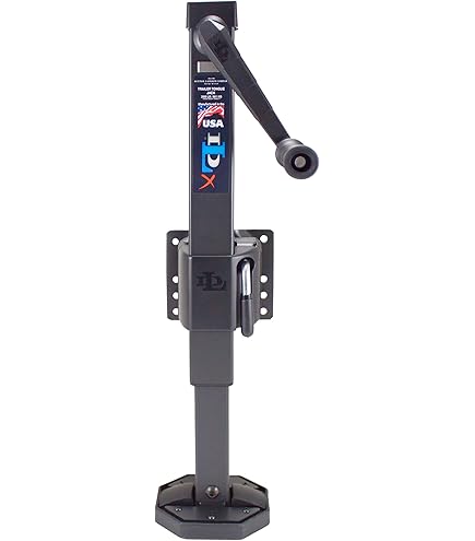 Dutton-Lainson 6634 Agjack Trailer Tongue Jack - 2000 Lb Capacity, 15" Extension, With Wheel & Bracket