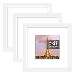 upsimples 8x8 Picture Frame Made of High Definition
