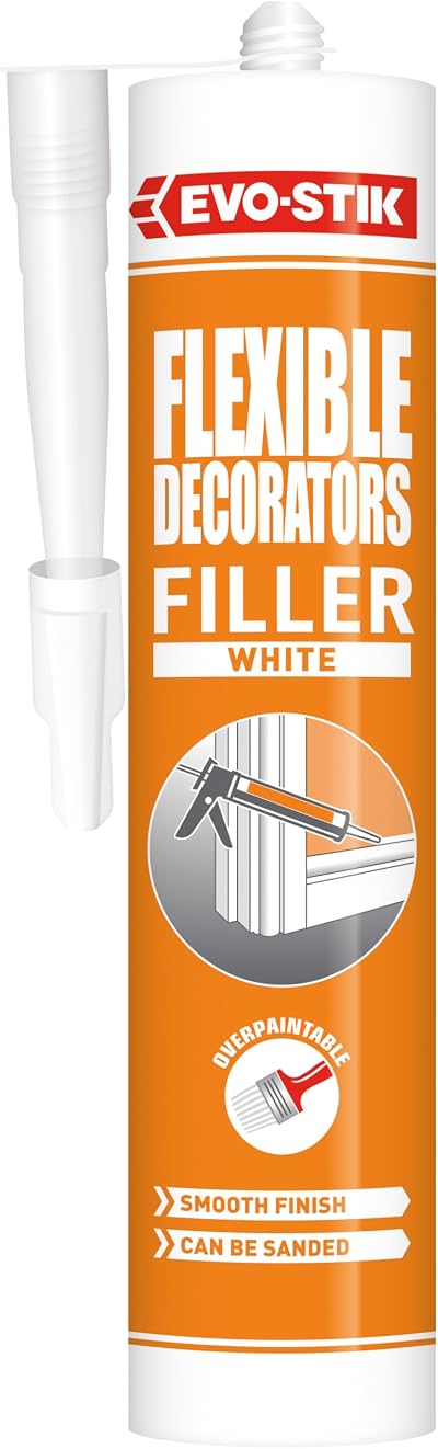 EVO-STIK Flexible Decorators Filler White 290ml Acrylic