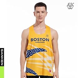 Sanken Men's Seamless Running Tank Tops Ultra