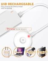 KALAHOL Motion Sensor Lights Indoor 10 Pack USB Rechargeable Cabinet Stair view 6