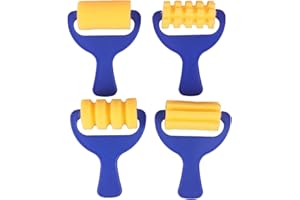 4/5Pcs Kids Paint Sponges Craft EVA Sponge Stamper Early Learning Finger Brushes Foam Art Drawing Tools Brushes Toddler Kids