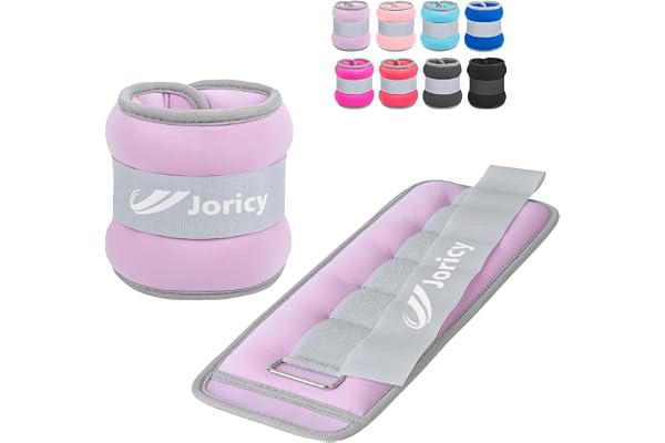 Ankle Weights for Women Men Kids 1 2 3 4 6 8 10 12 20 LBS 1 Pair Leg Weights Arm Wrist Weights with Adjustable Straps, Weight