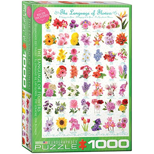 EuroGraphics The Language of Flowers Puzzle (1000-Piece)