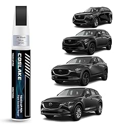 COSLAKE Car Touch Up Paint(Jet Black Mica(41W)) for