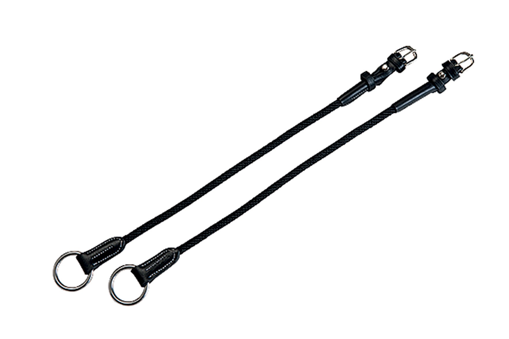 Eric Thomas Unisex Adult 307900102 Pro Leather/rope Gag Straps - Black, One Size